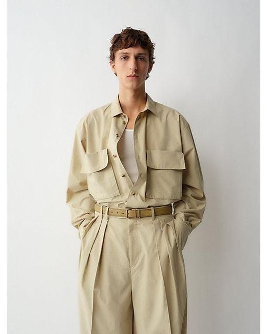 Calvin Klein Baxter Broek in het Natural voor heren