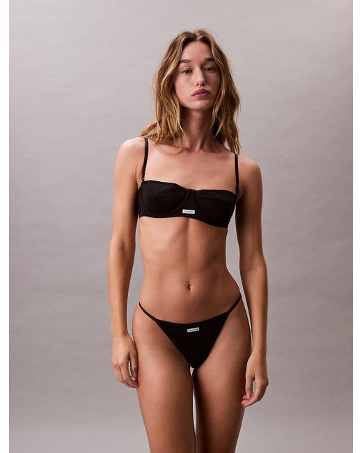 Calvin Klein Black String Thong