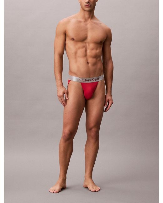 Calvin Klein Red Jock Strap for men