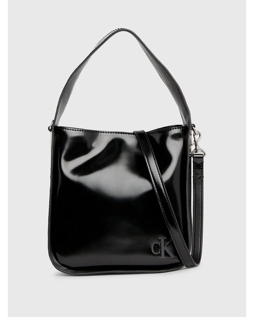 Calvin Klein Black Small Bucket Bag