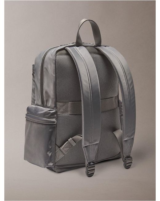 Calvin Klein Gray Calvin Klein Tech Utility Backpack for men