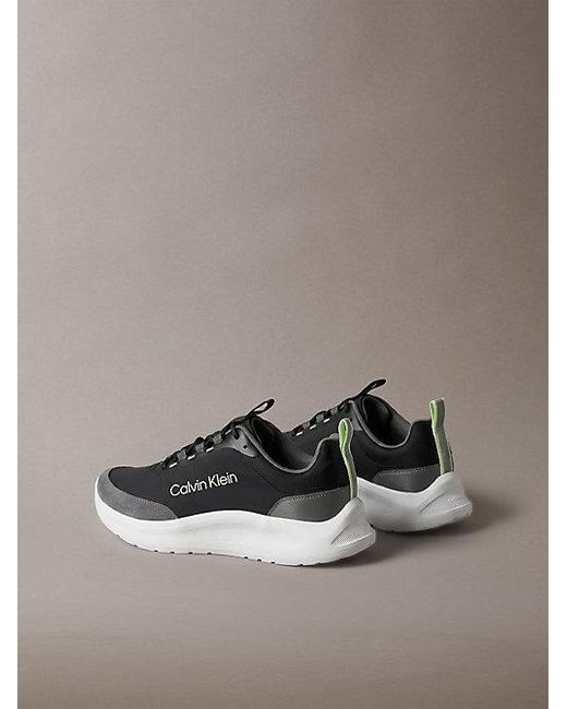 Calvin Klein Brown Ck Curve Lightweight Runner Trainers for men