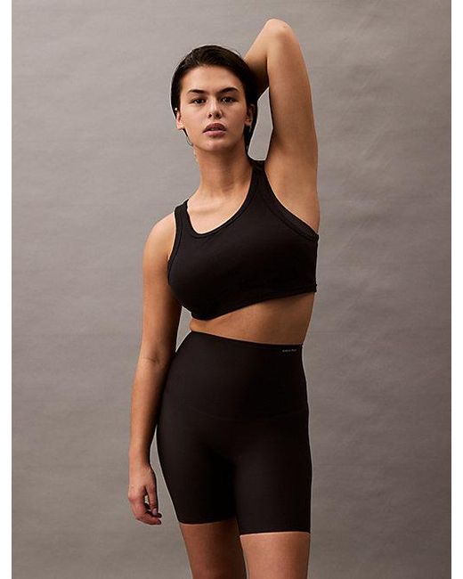 Calvin Klein Shapewear Shorts in het Brown