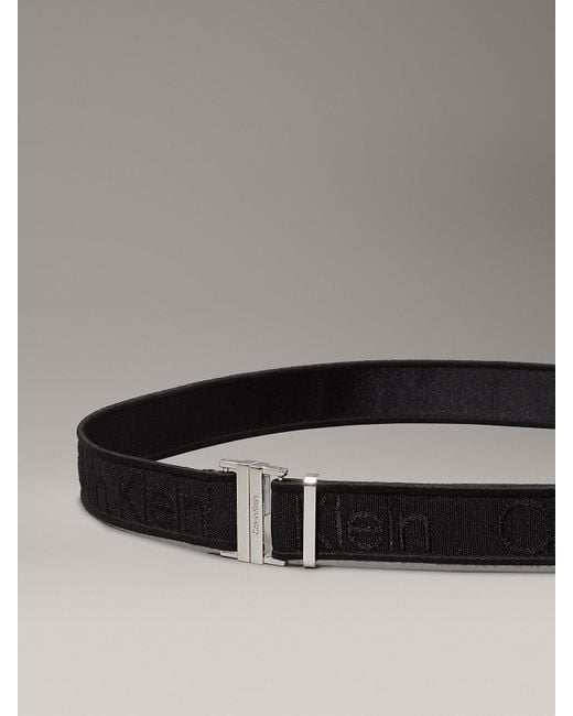 Calvin Klein Multicolor Logo Jacquard Belt