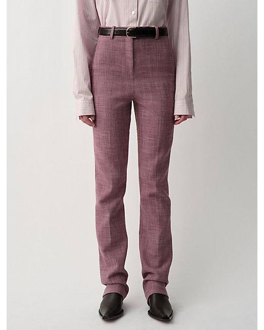 Calvin Klein Purple Lucia Slim Trousers
