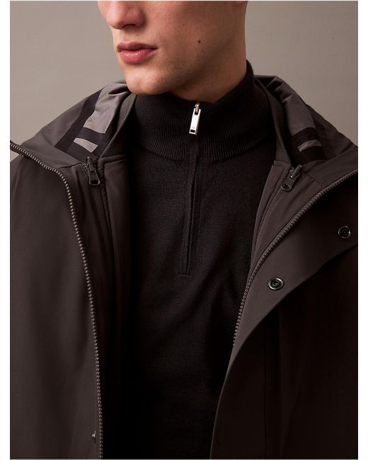 Calvin Klein Multicolor 3-In-1 Mid Length Jacket for men