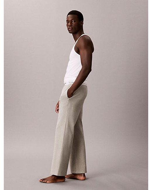 Calvin Klein Pyjamabroek in het Gray voor heren