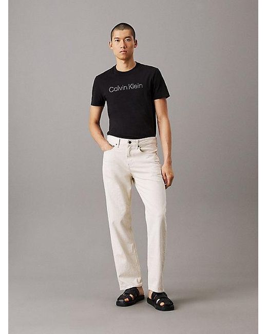 Calvin Klein Black Logo T-Shirt for men