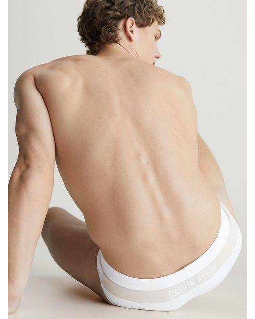 Calvin Klein White Swim Briefs - Intense Power for men