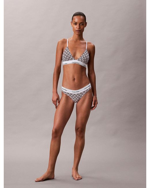 String Calvin Klein en coloris Multicolor