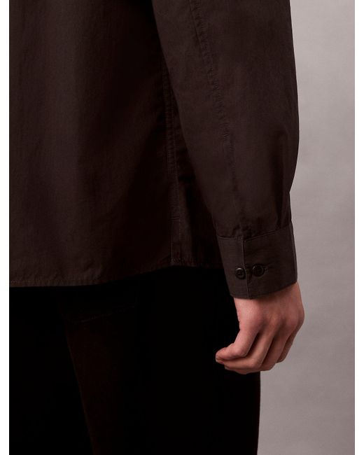 Chemise Relaxed En Coton Et Nylon Calvin Klein pour homme en coloris Multicolor
