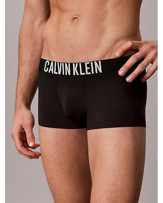 Calvin Klein Black Low Rise Trunks Intense Power Motion for men