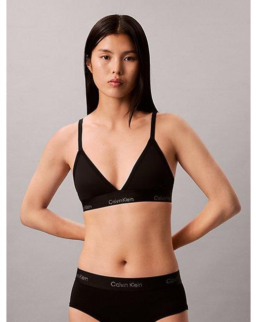 Calvin Klein Multicolor Lightly Lined Triangle Bra
