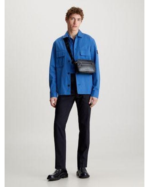 Calvin Klein Crossbody Bag in Blue für Herren