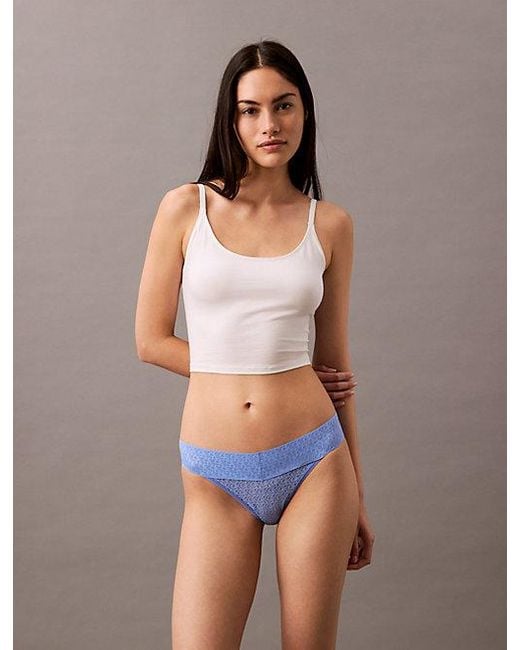 Calvin Klein Slip Met Lage Taille in het Multicolor