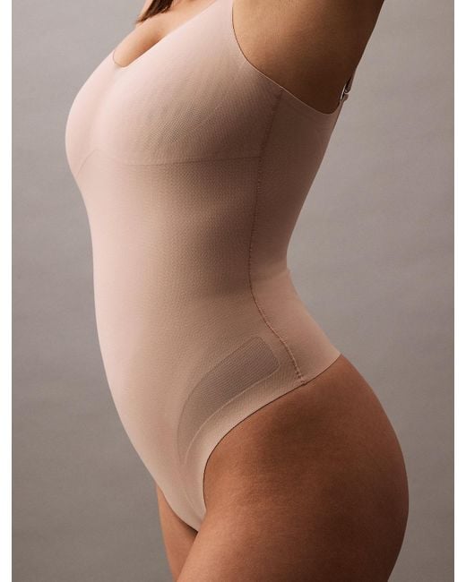 Calvin Klein Multicolor Stay-Put Mesh Bodysuit