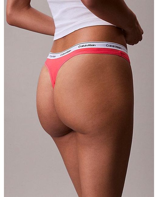 Calvin Klein Multicolor Thong Icon Logo