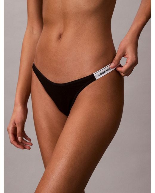 Calvin Klein Gray 5 Pack String Thongs