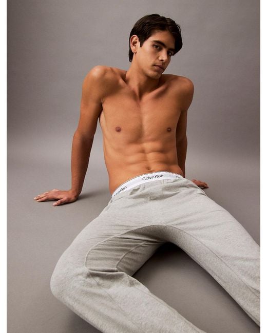 Calvin Klein Gray Lounge Joggers for men