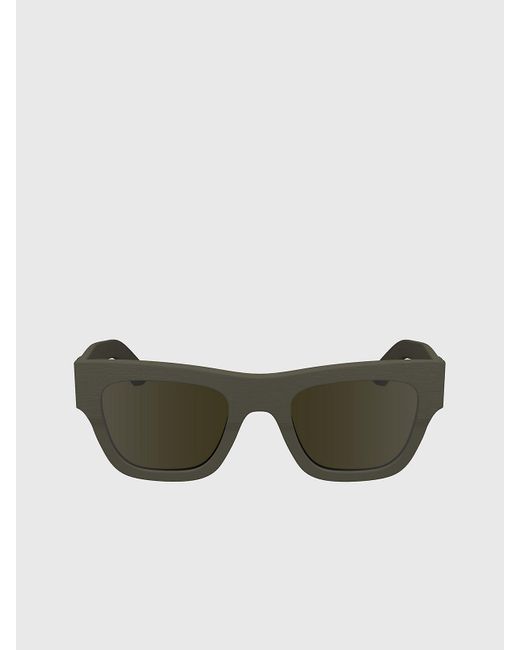 Calvin Klein Green Modified Rectangle Sunglasses Ck24510S for men