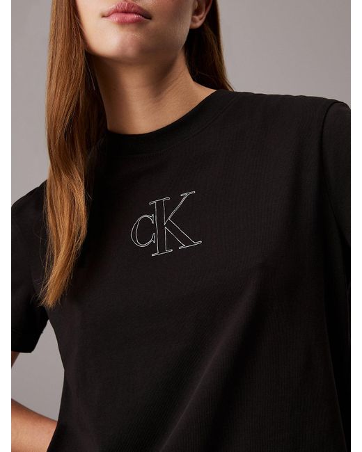 Calvin Klein Black Monogram T-shirt