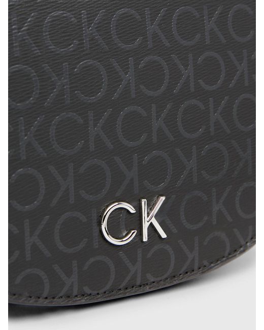 Calvin Klein Black Logo Crossbody Bag