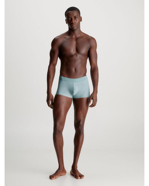 Boxer taille basse - CK Black Calvin Klein pour homme en coloris Blue