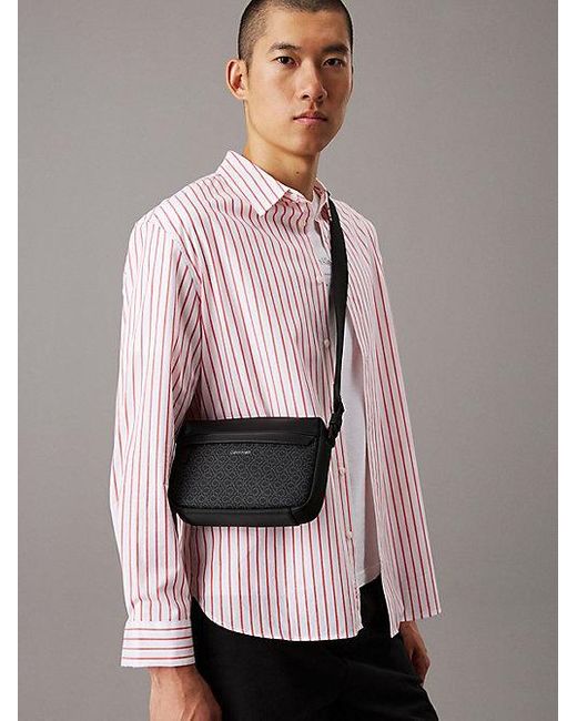 Calvin Klein Crossover Cameratas Met Logo in het Gray voor heren