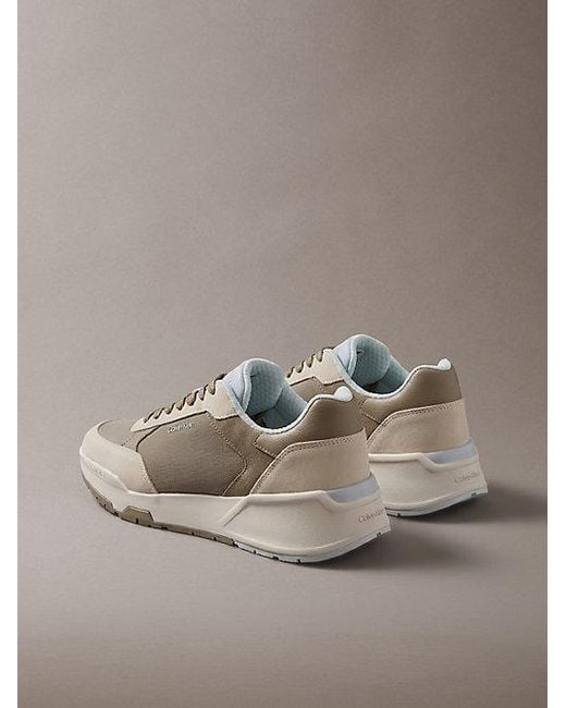 Calvin Klein Multicolor Suede Chunky Dad Trainers for men