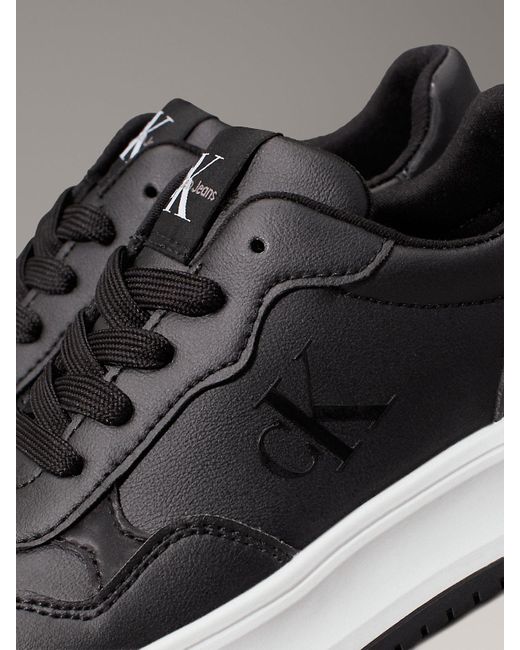 Calvin Klein Gray Kids Trainers