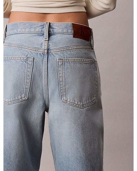 Calvin Klein Blue Jeans Relaxed Barrel Jeans