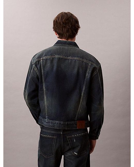 Calvin Klein Black Jeans 90S Denim Jacket for men