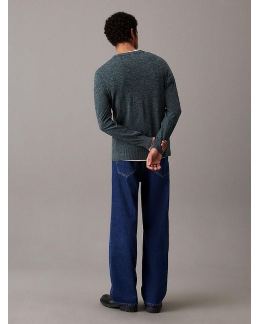 Calvin Klein Blue 90's Loose Jeans for men
