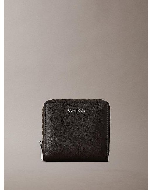 Calvin Klein Multicolor Foil Logo Zip Wallet