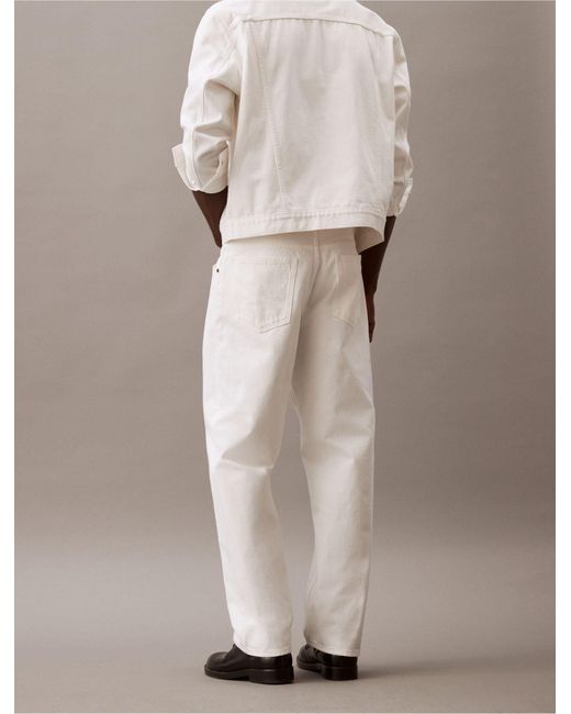 Calvin Klein Natural Japanese Kurabo 90s Loose Fit Jeans for men