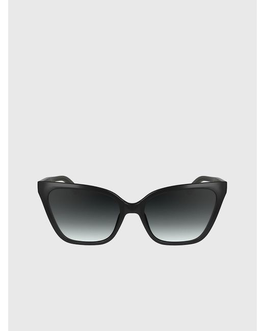 Calvin Klein Black Cat Eye Sunglasses Ck24507s
