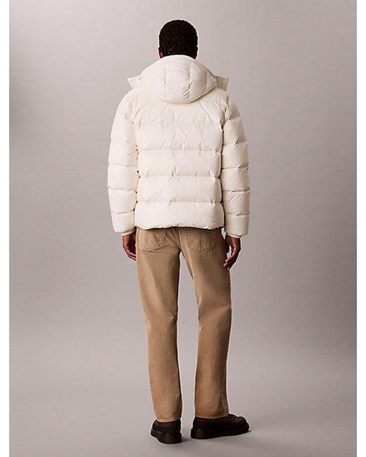 Calvin Klein Natural Jeans Relaxed Nylon Puffer Jacket for men