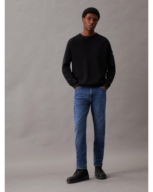 Calvin Klein Blue Authentic Dad Jeans for men