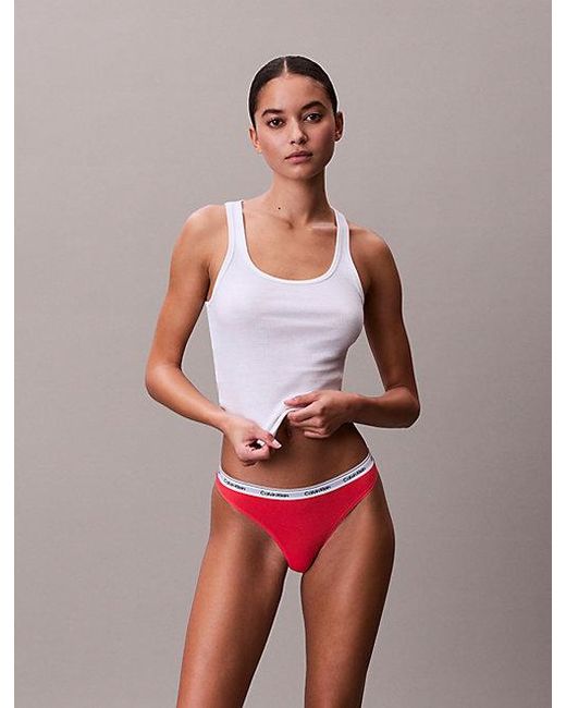 Calvin Klein Multicolor Thong Icon Logo