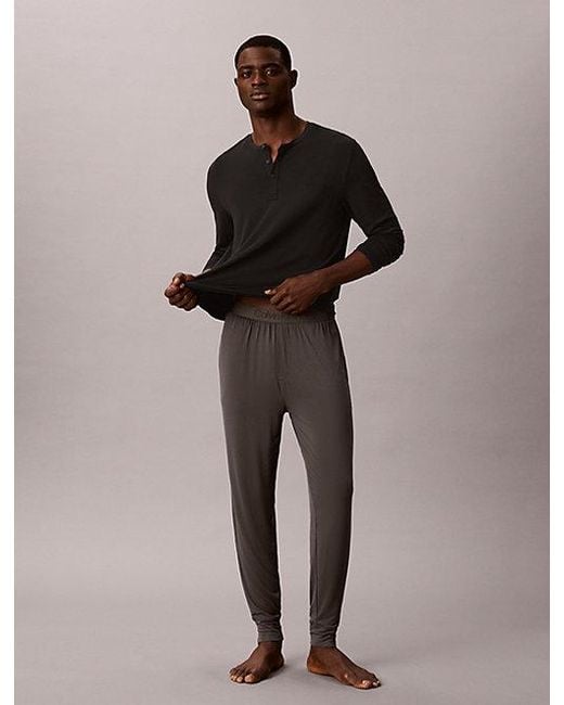 Calvin Klein Multicolor Pyjama Pants Ultra Soft Modal for men