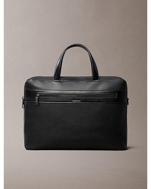 Bolsa de viaje con cremallera texturizada Calvin Klein de hombre de color Gray