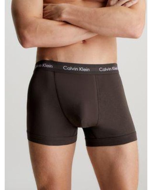 Calvin Klein 5er-Pack Shorts - Cotton Stretch in Blue für Herren