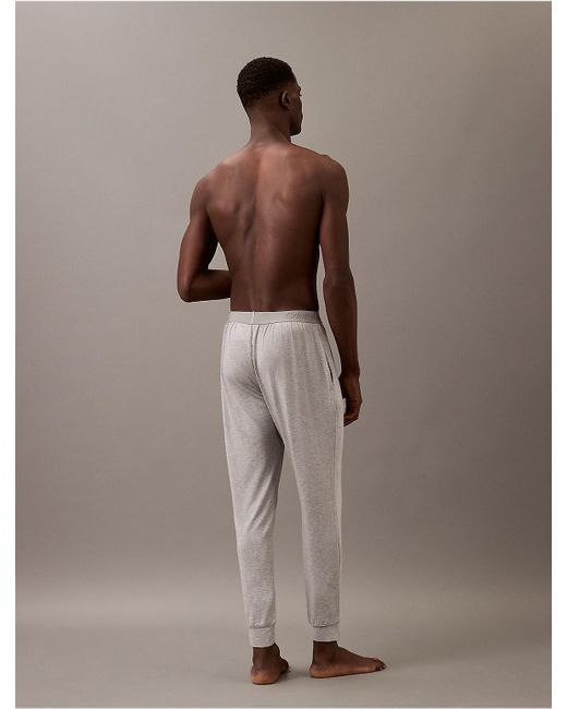 Calvin Klein Brown Ultra Soft Modal Sleep Joggers for men