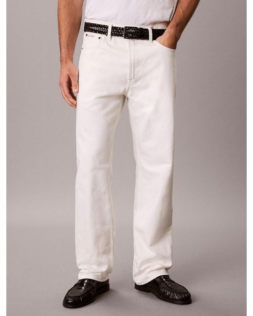 Calvin Klein Multicolor 90S Straight Jeans for men