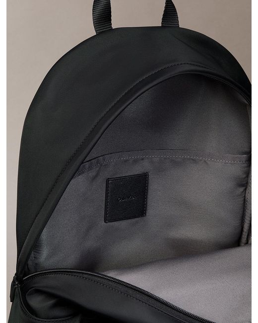 Calvin Klein Black Nylon Round Backpack for men