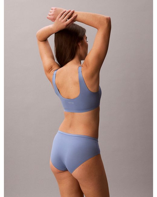 Calvin Klein Blue Soft Wire Bralette