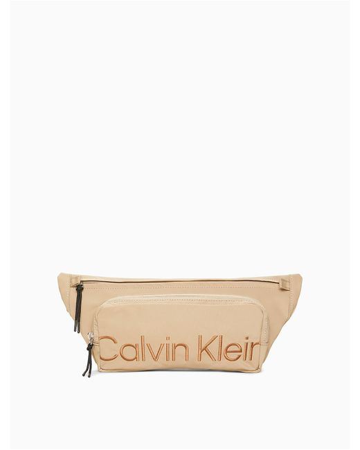 Calvin Klein Naturals Smooth Nylon Belt Bag