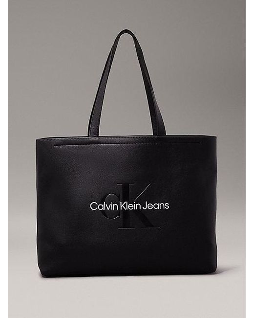 Calvin Klein Grote Tote Bag in het Black