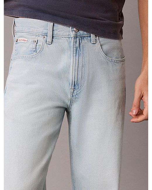 Calvin Klein Blue Jeans 90S Straight Jeans for men