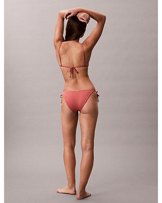 Calvin Klein Multicolor Tie Side Bikini Bottoms Essentials
